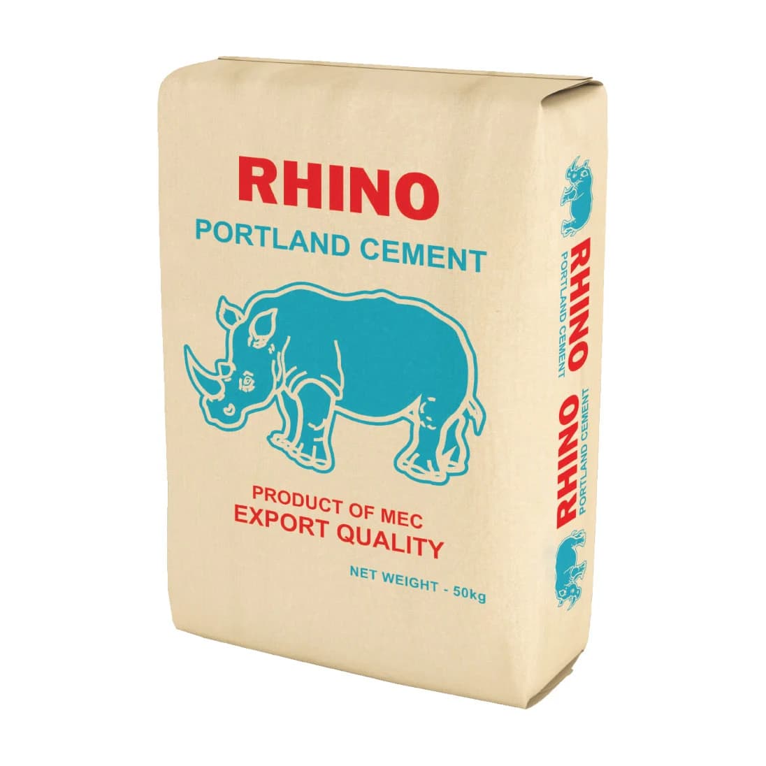 Rhino Portland Cement 50 kg bag produced by KTK