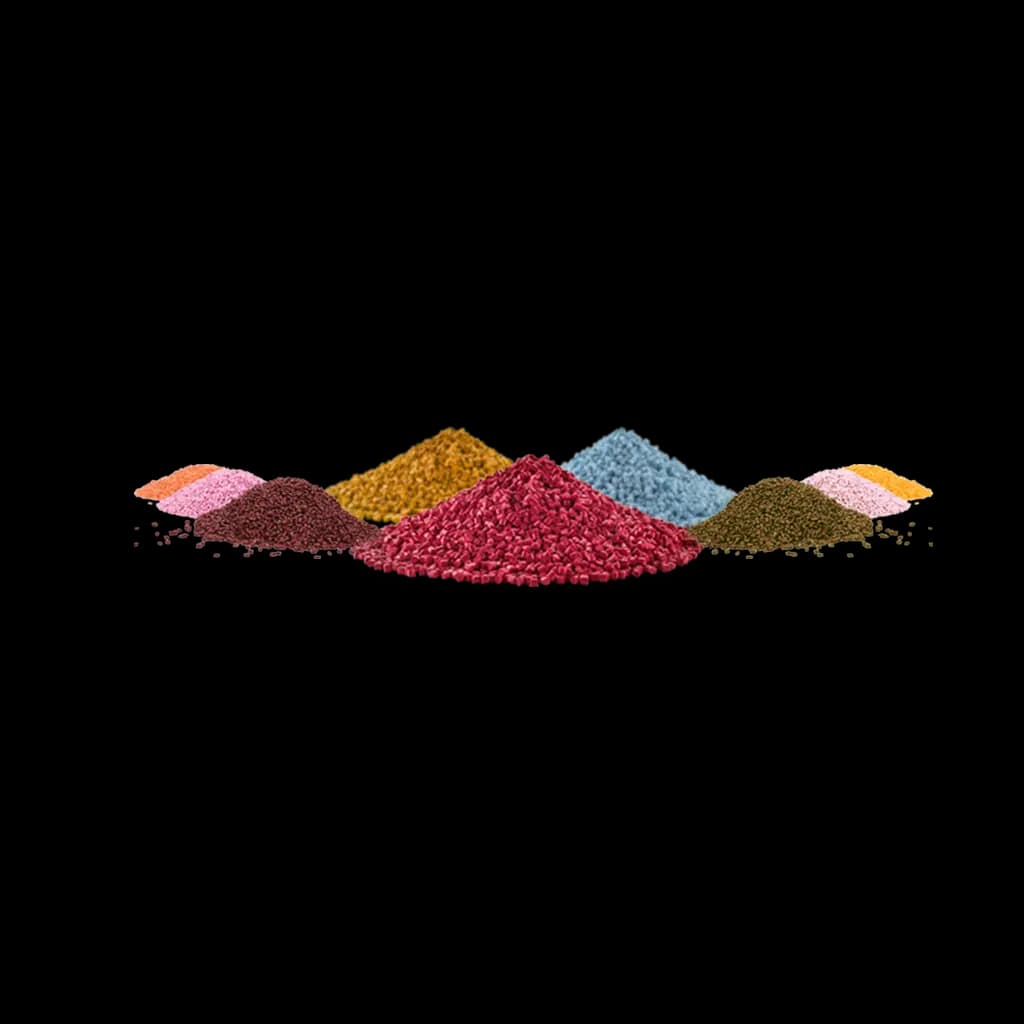 Color calcium-carbonate filler material