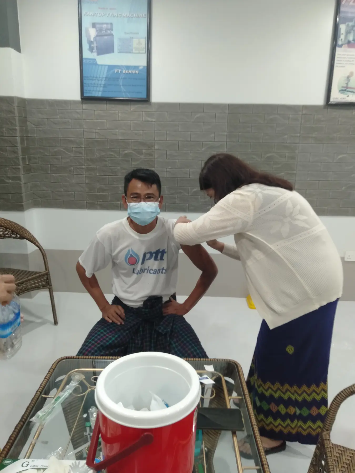 KTK staff vaccination programme