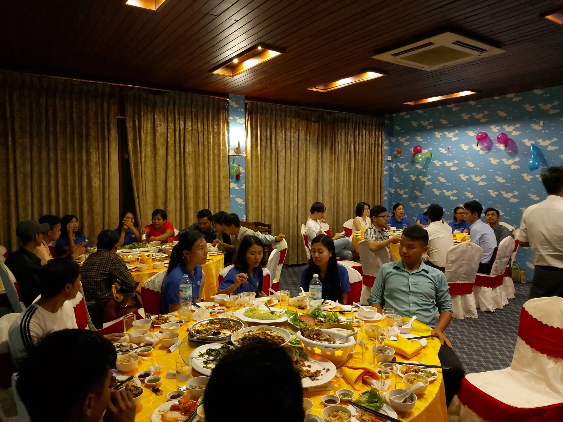 KTK staff dinner photograph